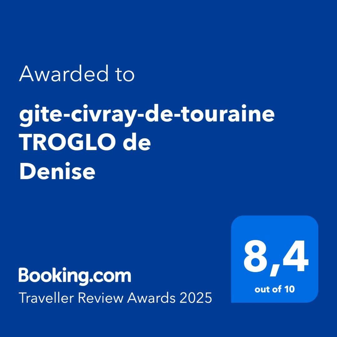 Gite-Civray-De-Touraine Troglo De Denise Esterno foto